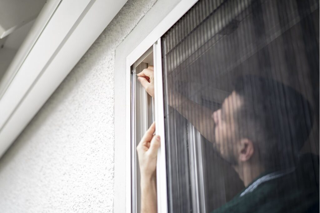 Mosquito-Screen-Door