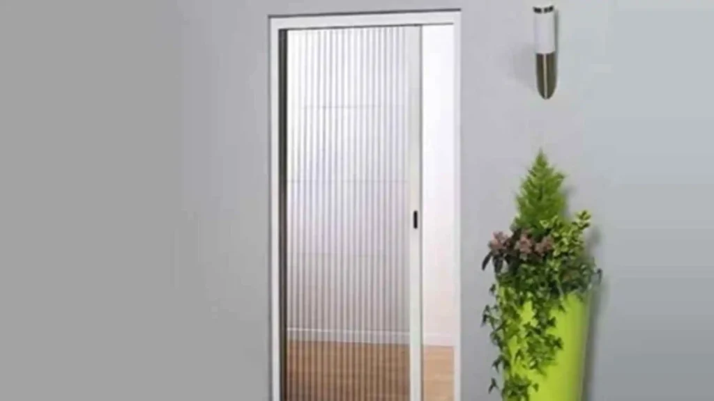 Pleated-mosquito-nets-for-UPVC-doors-Delhi.